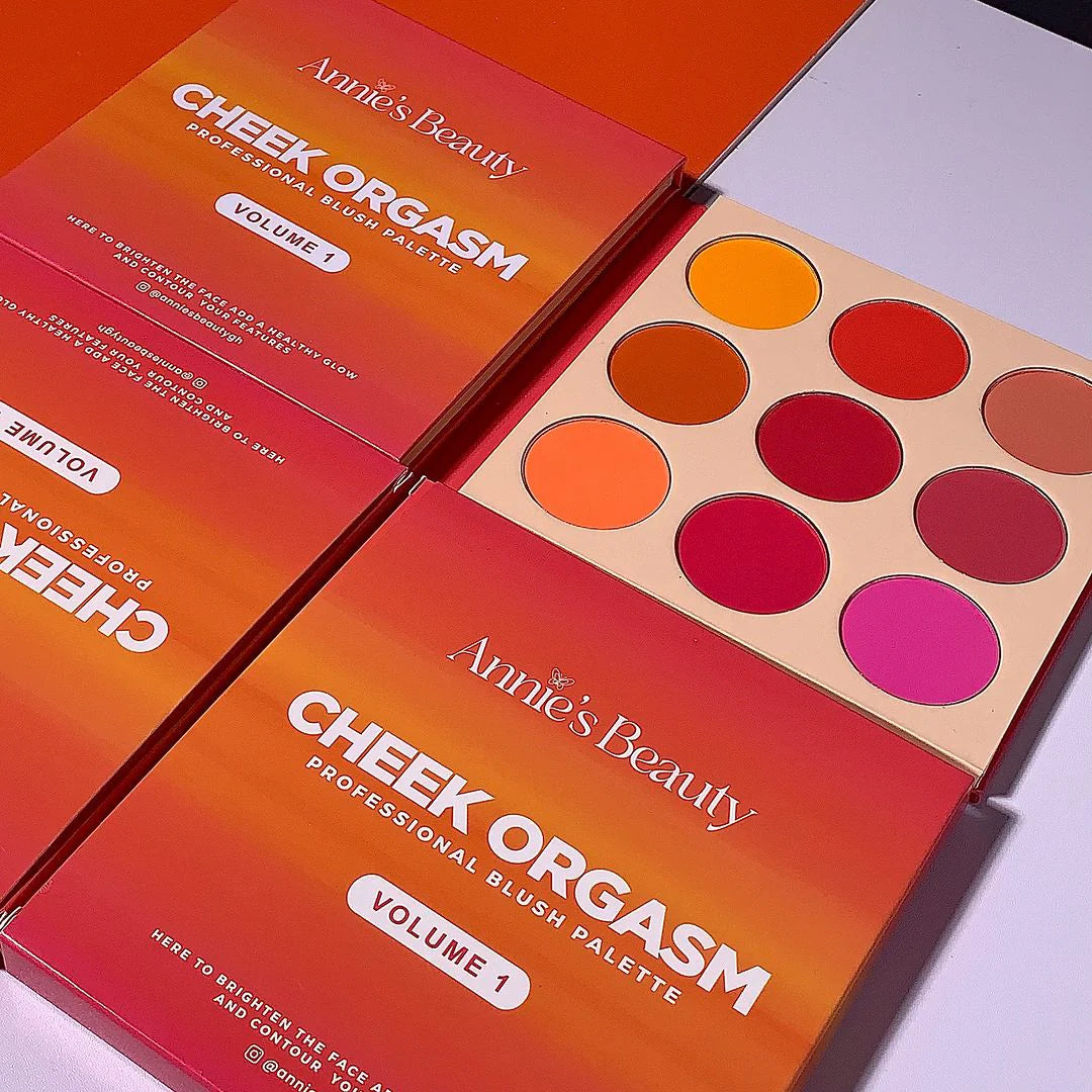 Paleta de Coloretes de Annie’s Beauty Cheek Orgasm