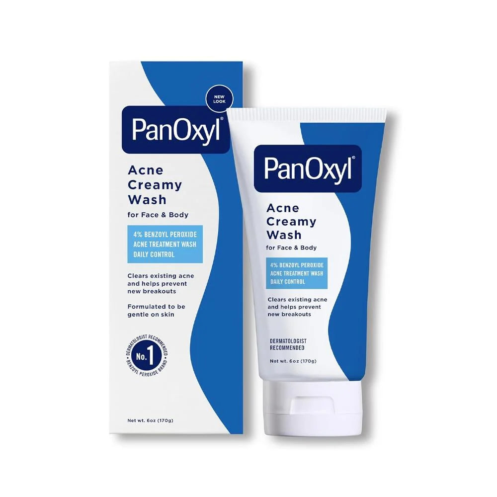 PanOxyl Acne Foaming Wash (4%) - Limpiador Diario de Combate para Pieles con Acné Sensible