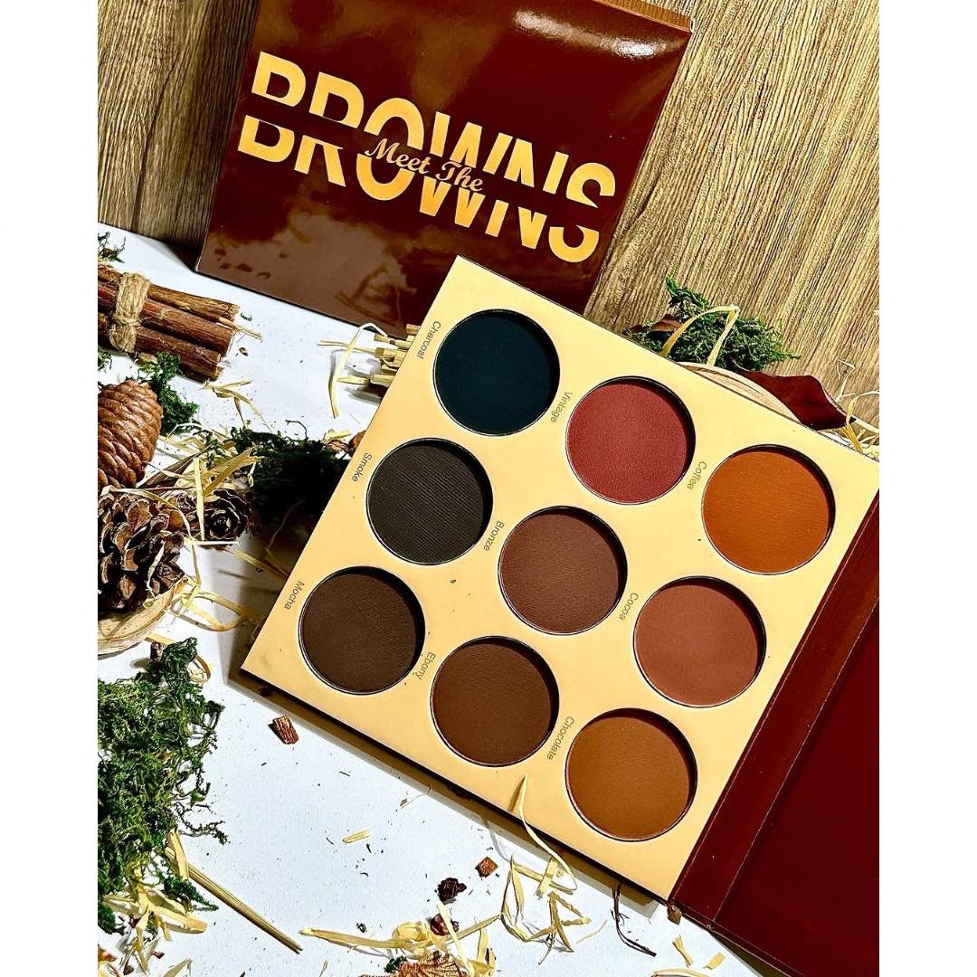 Paleta sombras Meet The Browns by Annie's Beauty