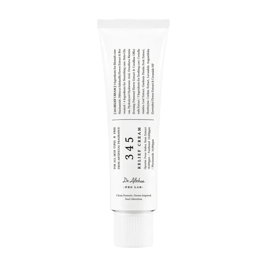 Dr. Althea 345 Relief Cream — Calma, equilibra e hidrata sin brillos