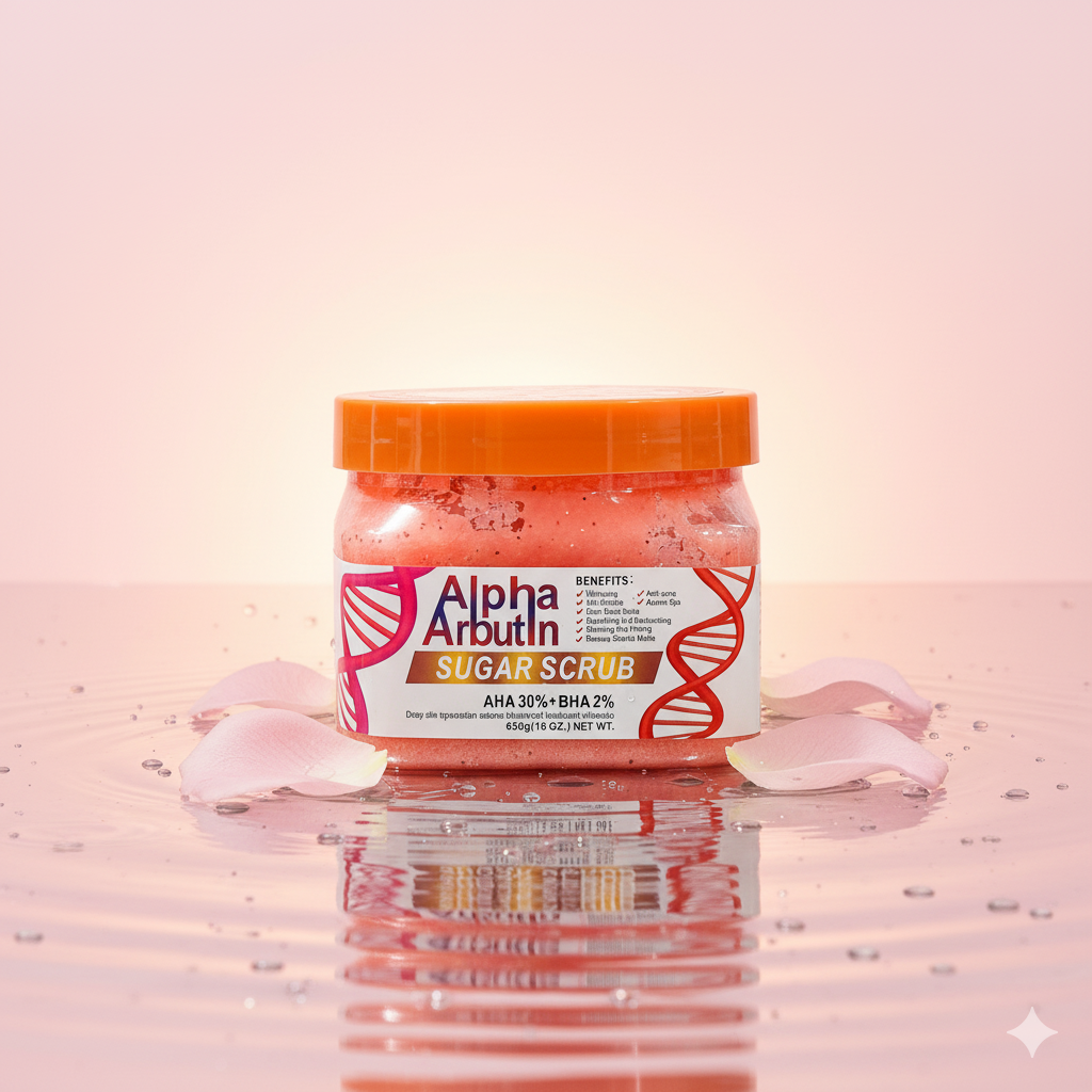Alpha Arbutin Sugar Scrub – Dr. Menaier