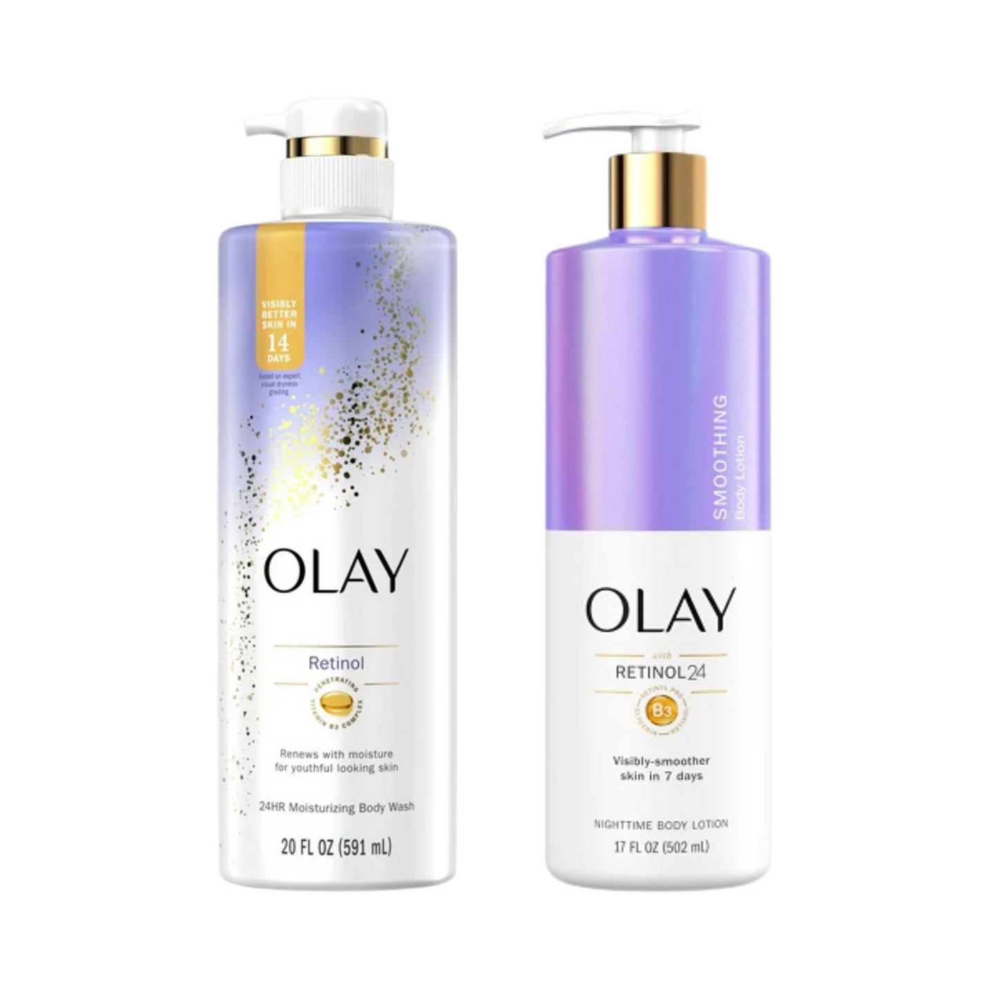 Pack corporal noche - Olay retinol