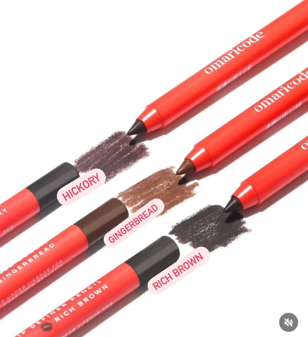 Omariocode Lip liners