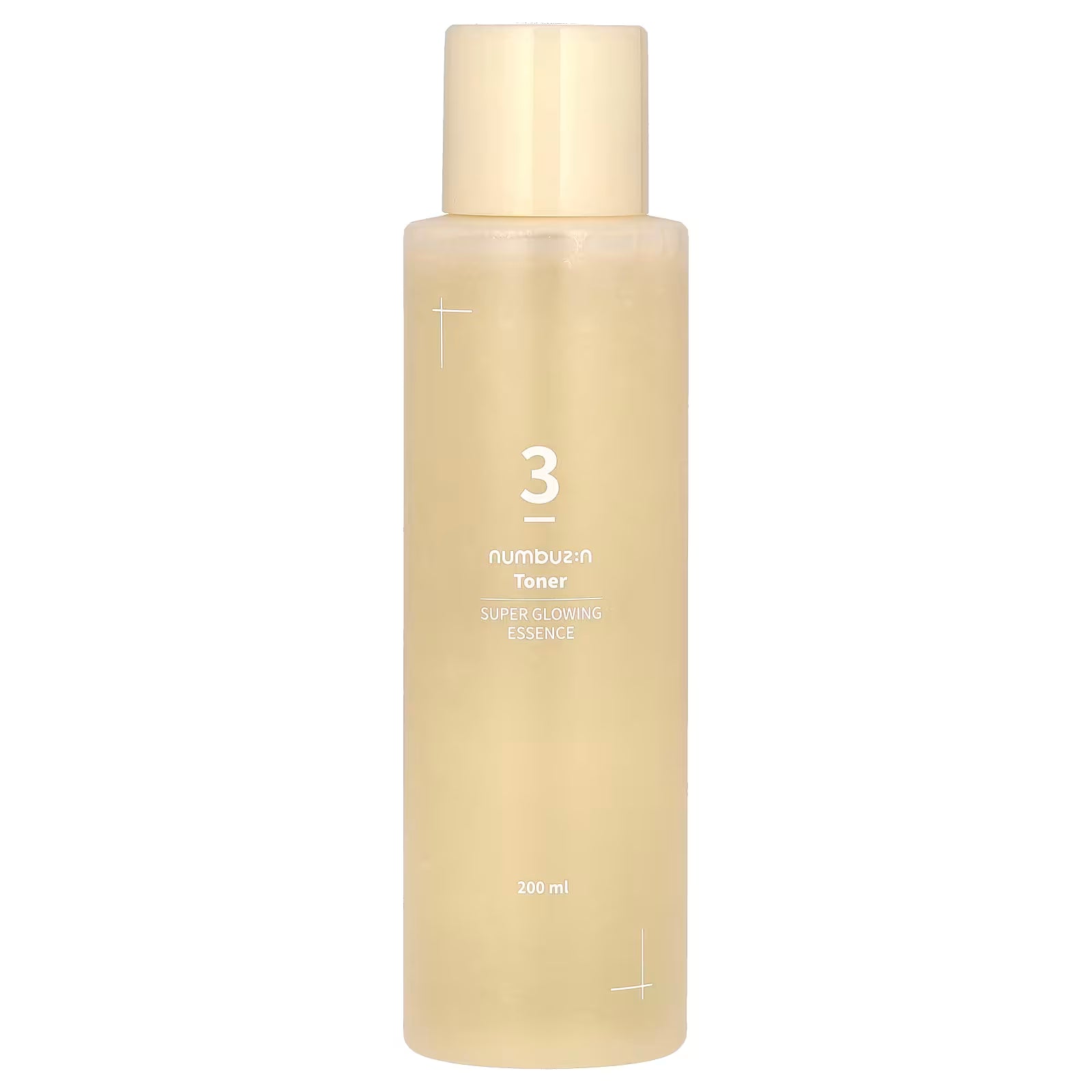 Numbuzin – No.3 Super Glowing Essence Toner — Glow visible y textura más fina
