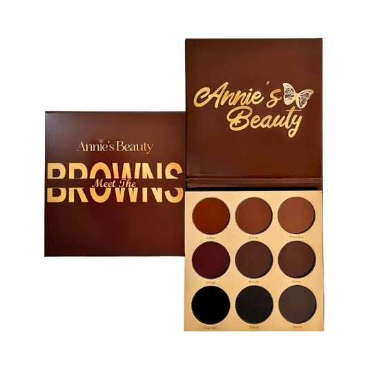 Paleta sombras Meet The Browns by Annie's Beauty