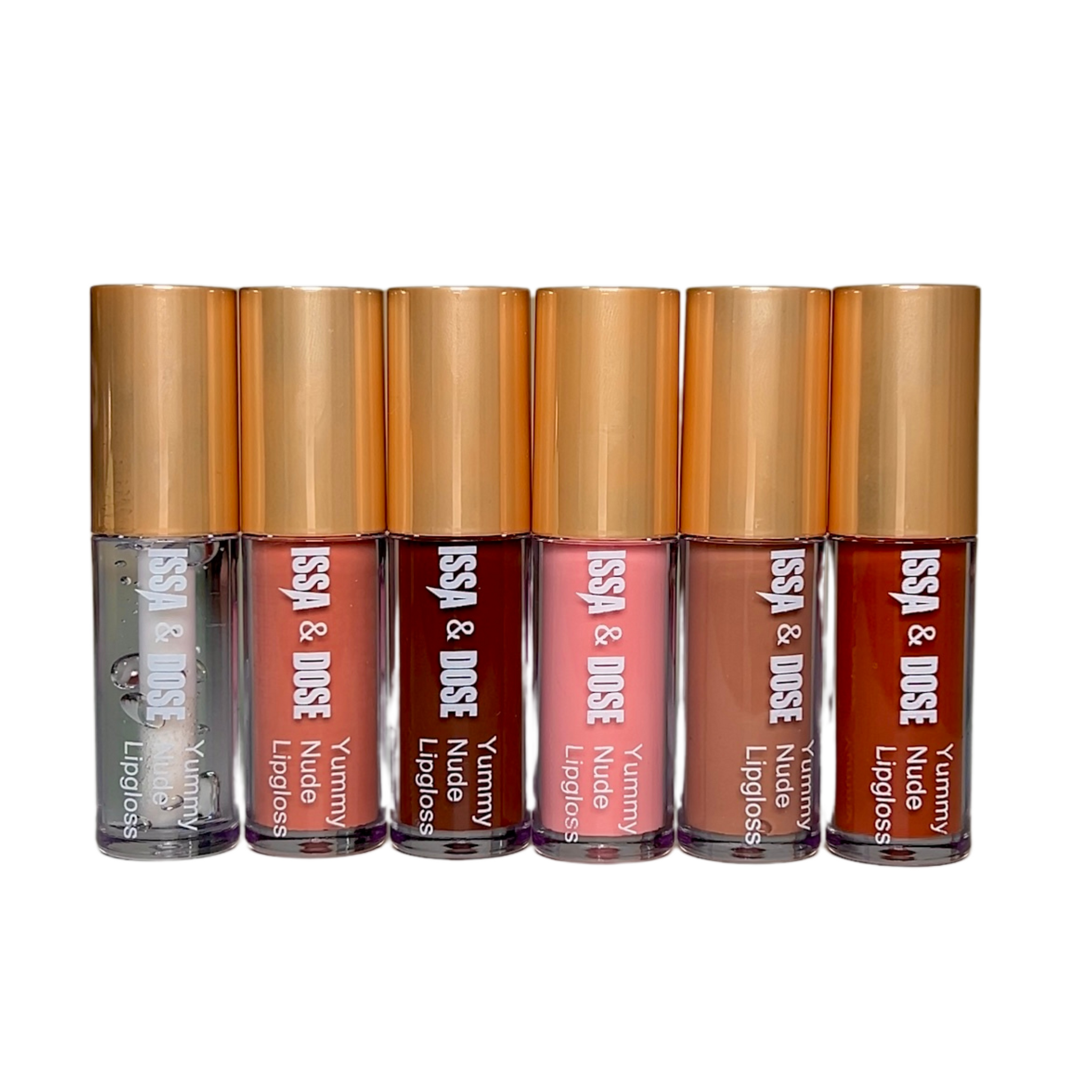 Pack 6 en 1 – Glosses Nude