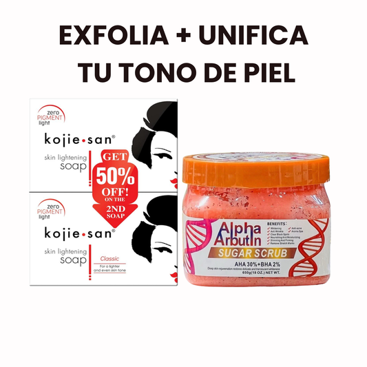 Pack Exfolia + Unifica Tu Tono de Piel