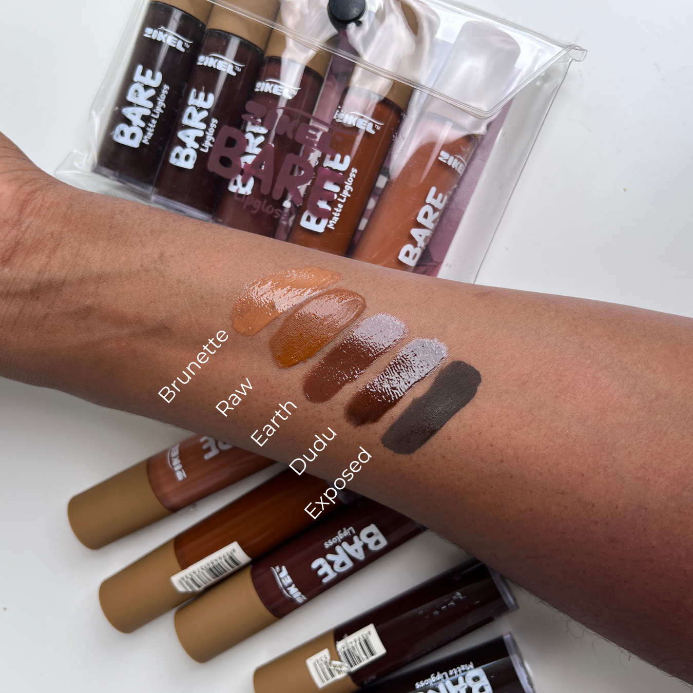 Pintalabios Nude - Zikel Bare Lip Collection