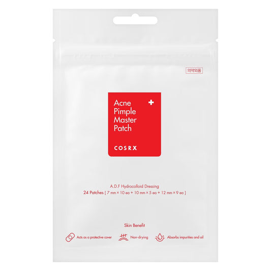 COSRX – Acne Pimple Master Patch — Cura rápido, sin tocar ni dejar marca