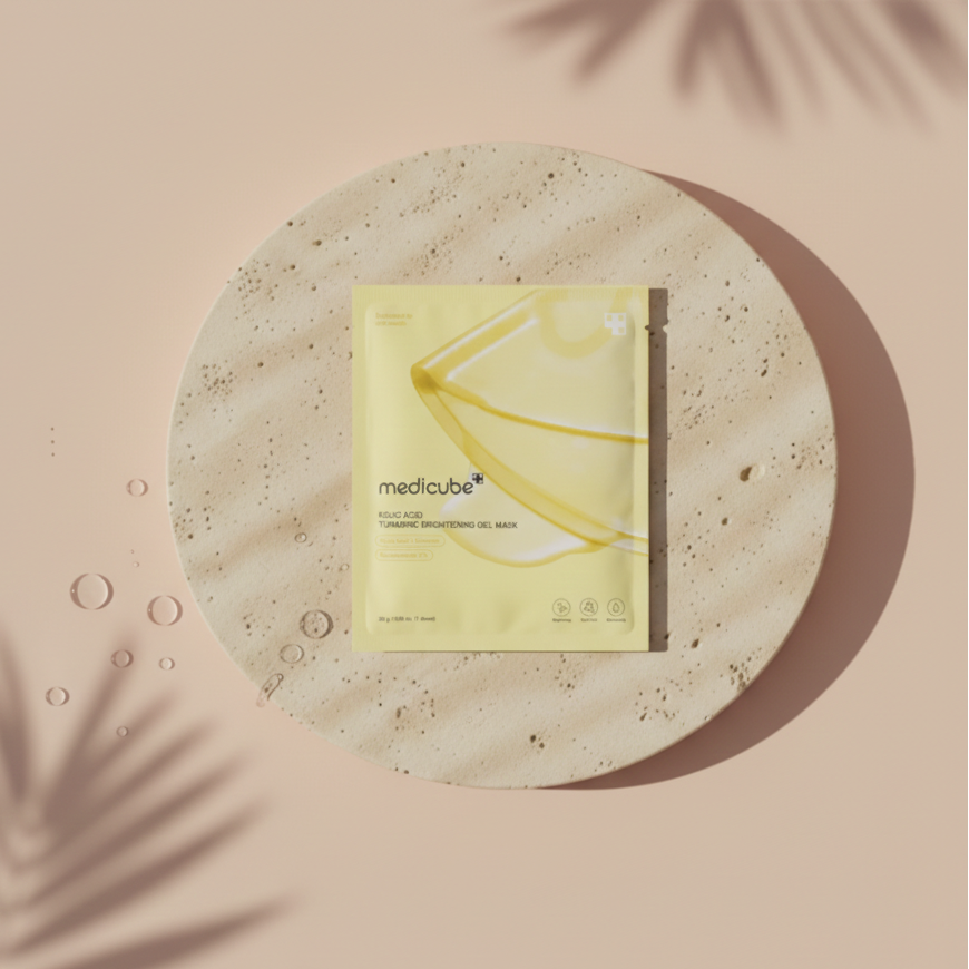 Medicube Ácido Kójico Cúrcuma Mascarilla Iluminadora de gel 28g