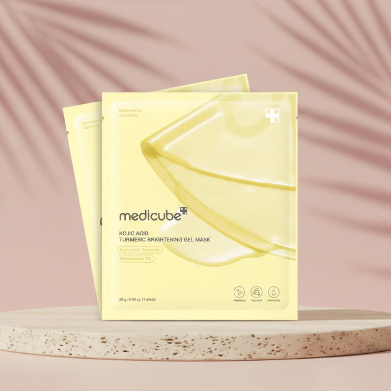 Medicube Ácido Kójico Cúrcuma Mascarilla Iluminadora de gel 28g