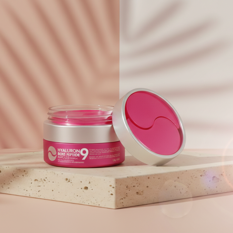 Medi-Peel – Hyaluron Rose Peptide 9 Ampoule Eye Patch (60 unidades)