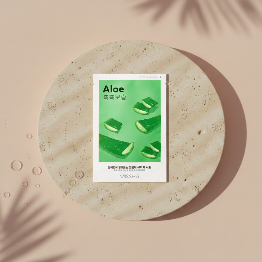 Missha – Airy Fit Aloe Mascarilla Facial 19g