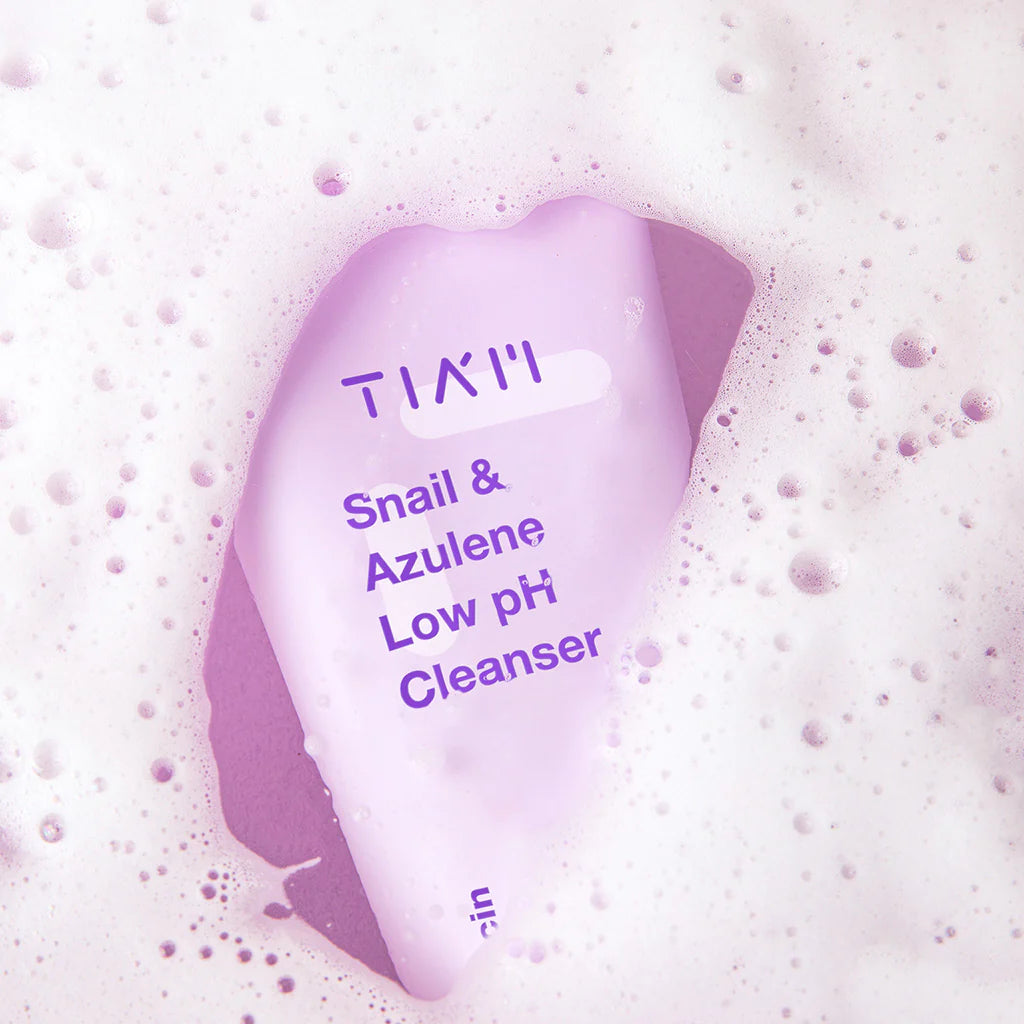 TIAM – Snail & Azulene Low pH Cleanser 200ml