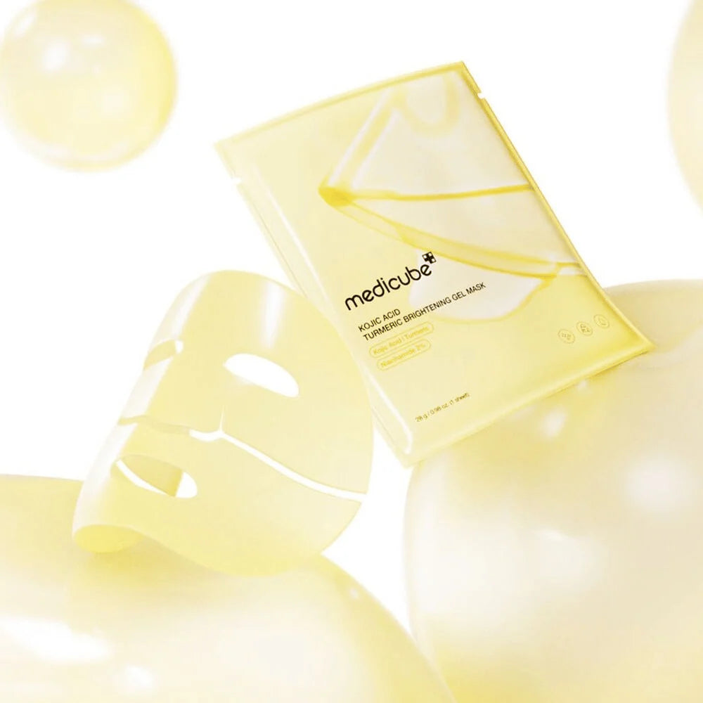 Medicube Ácido Kójico Cúrcuma Mascarilla Iluminadora de gel 28g