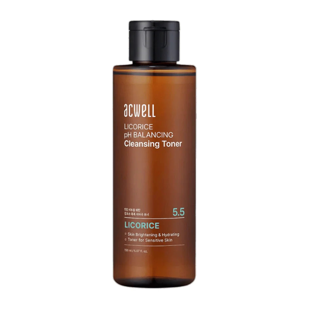 ACWELL Licorice pH Balancing Toner - El Tónico que Ilumina, Calma y Borra las Manchas