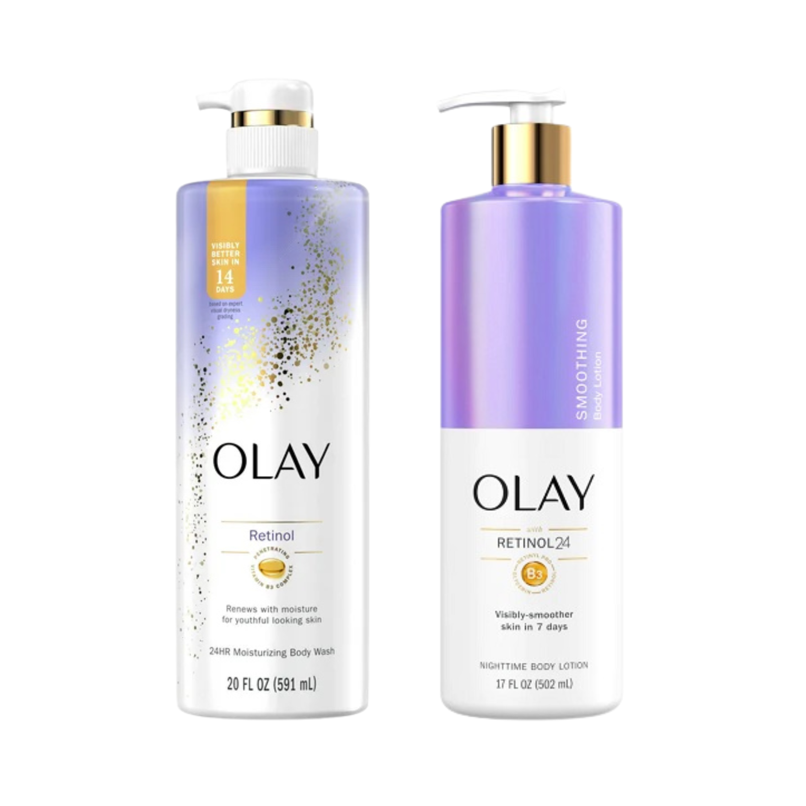 Pack corporal noche - Olay retinol