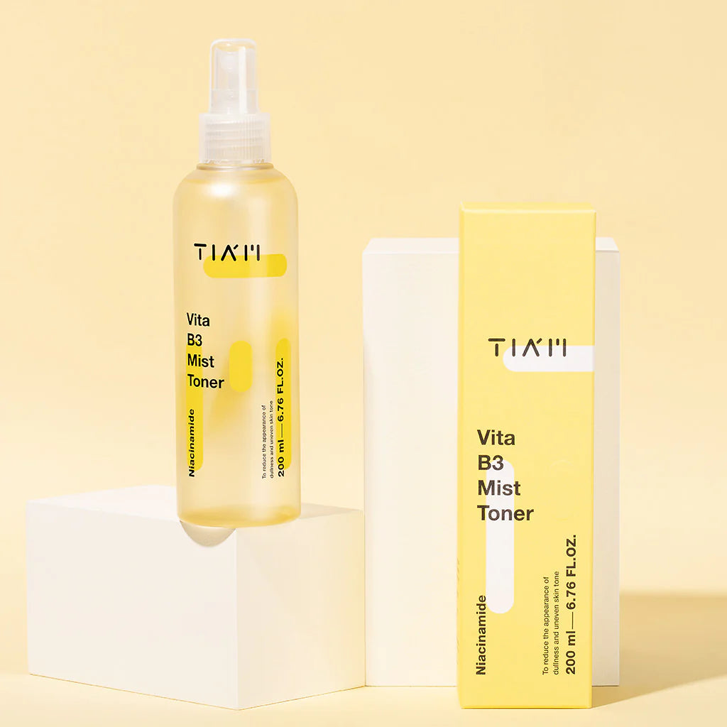 TIAM Vita B3 Mist Toner - Tónico Iluminador Anti-Manchas y Unificador de Tono