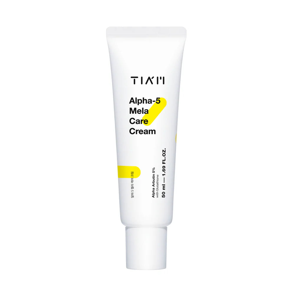 TIAM Alpha-5 Mela Care Cream - Crema Anti-Manchas con Alpha-Arbutin para un Tono Perfecto