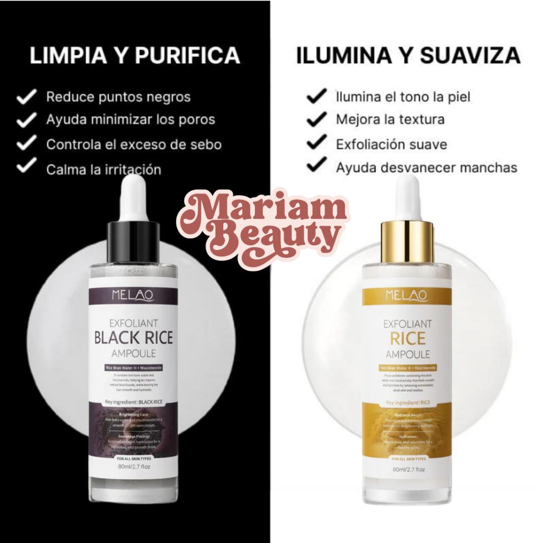 Exfoliante Facial de arroz - Melao Rice & Black Rice
