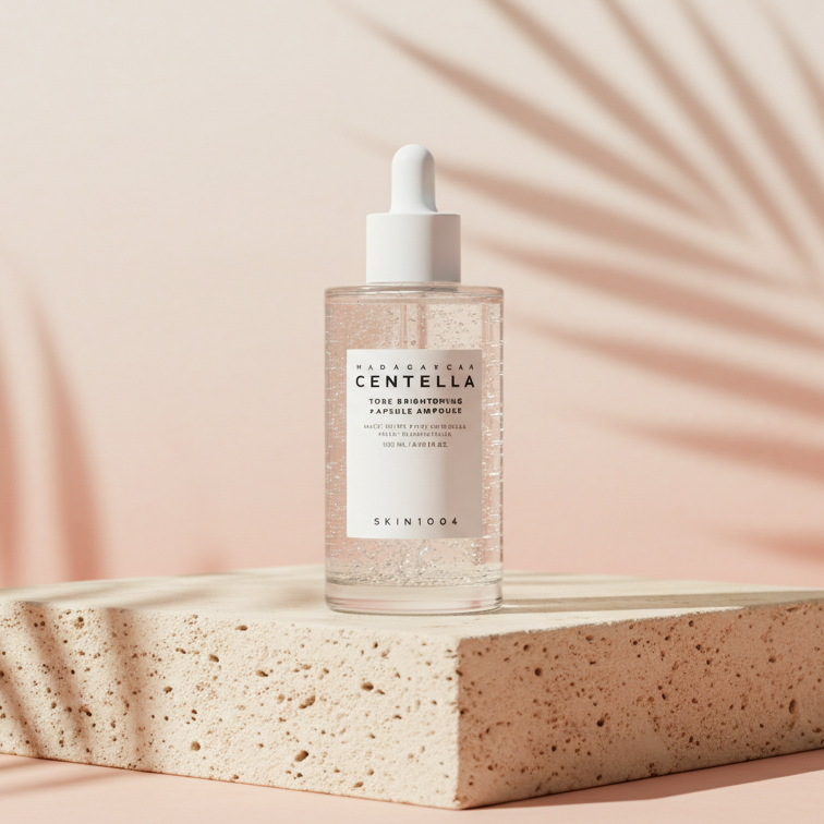 Skin1004 – Madagascar Centella Tone Brightening Capsule Ampoule — Tono uniforme sin irritar
