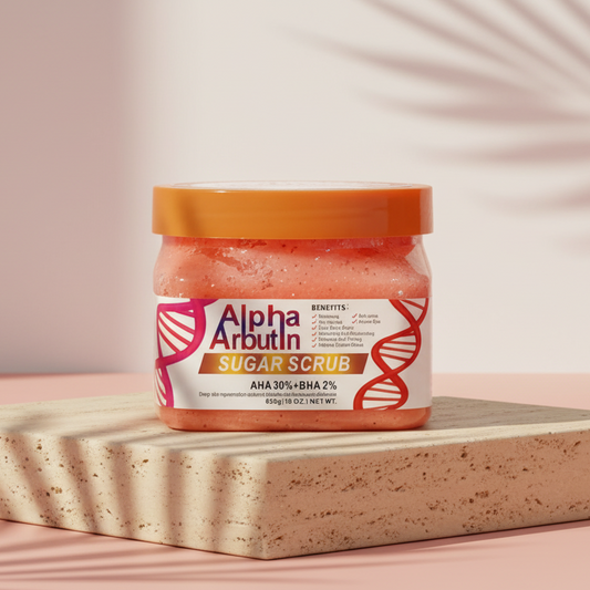 Alpha Arbutin Sugar Scrub – Dr. Menaier