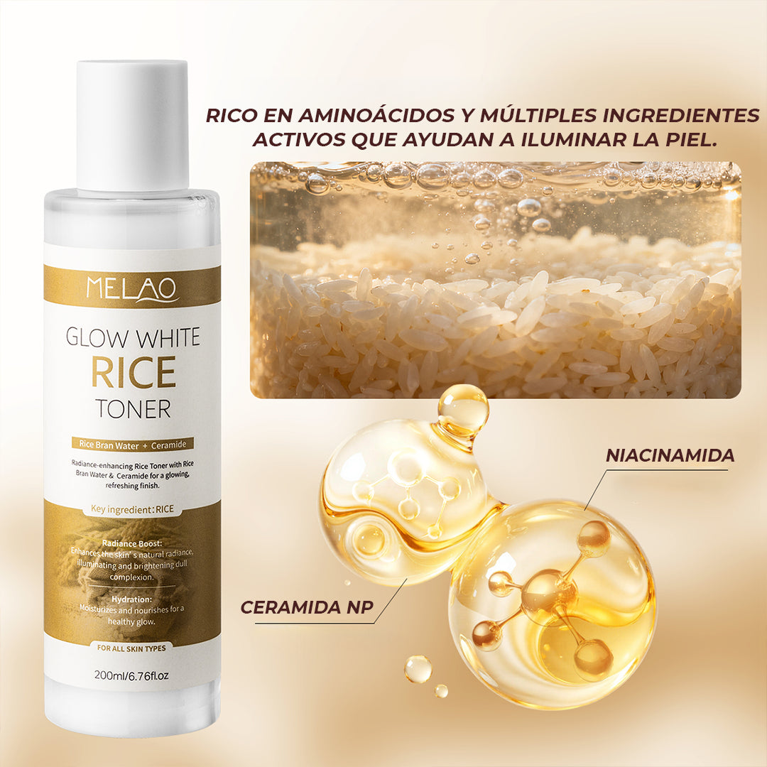 Suero Exfoliante Facial - Melao Rice & Black Rice