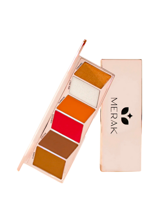 Merak cosmetics palette 6 in 1
