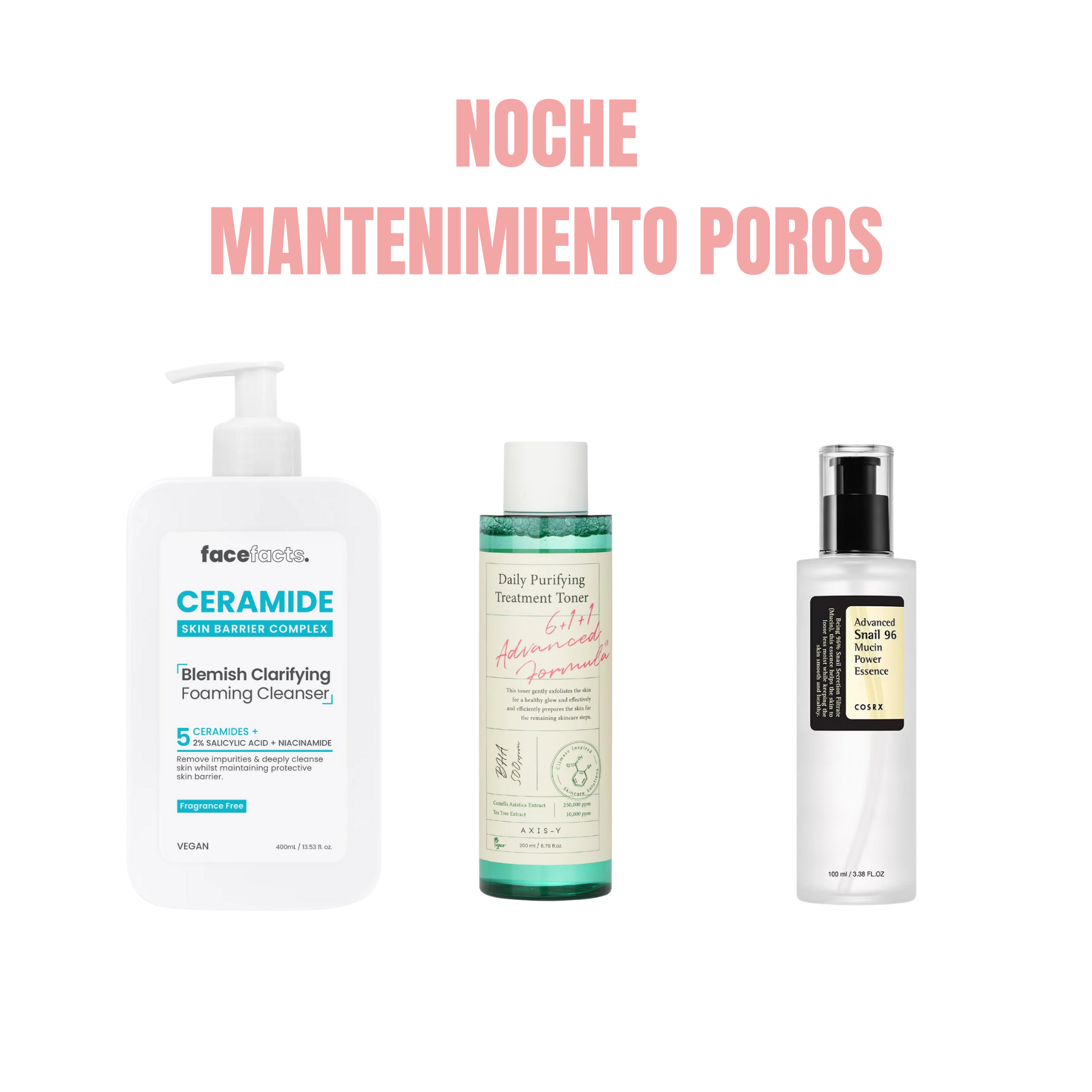 Noche Mantenimiento Poros — Tónico Purificante