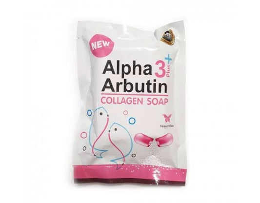 Alpha 3+ Arbutin Collagen Soap — Cara & Cuerpo
