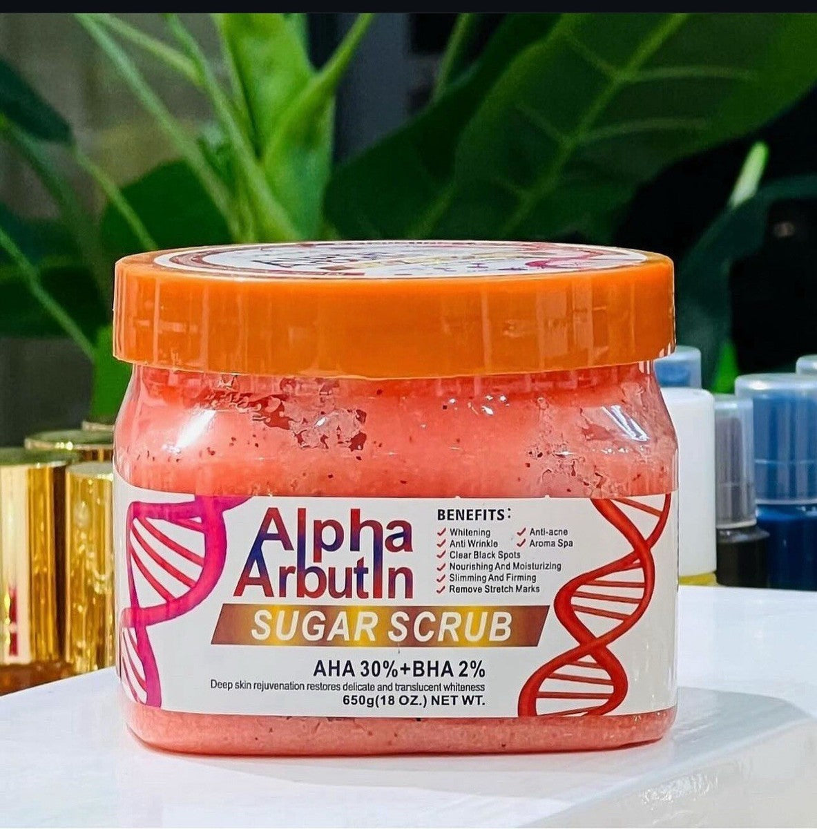 Alpha Arbutin Sugar Scrub – Dr. Menaier