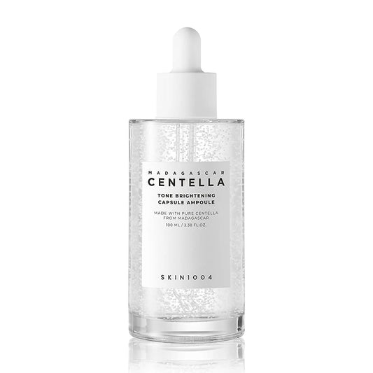 Skin1004 – Madagascar Centella Tone Brightening Capsule Ampoule — Tono uniforme sin irritar
