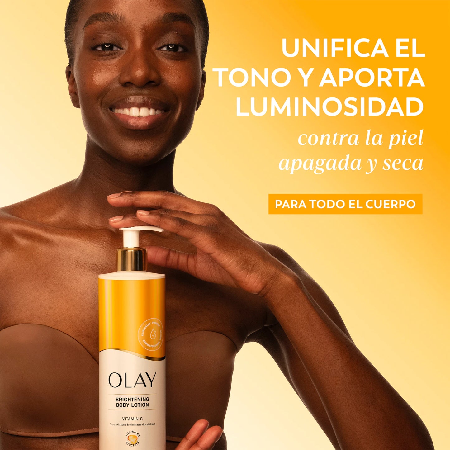 Olay Crema Corporal Vitamina C — Ilumina y unifica
