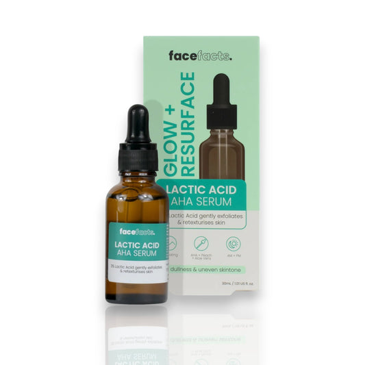 Glow & Resurface Lactic Acid Facial Serum — Piel más lisa y luminosa